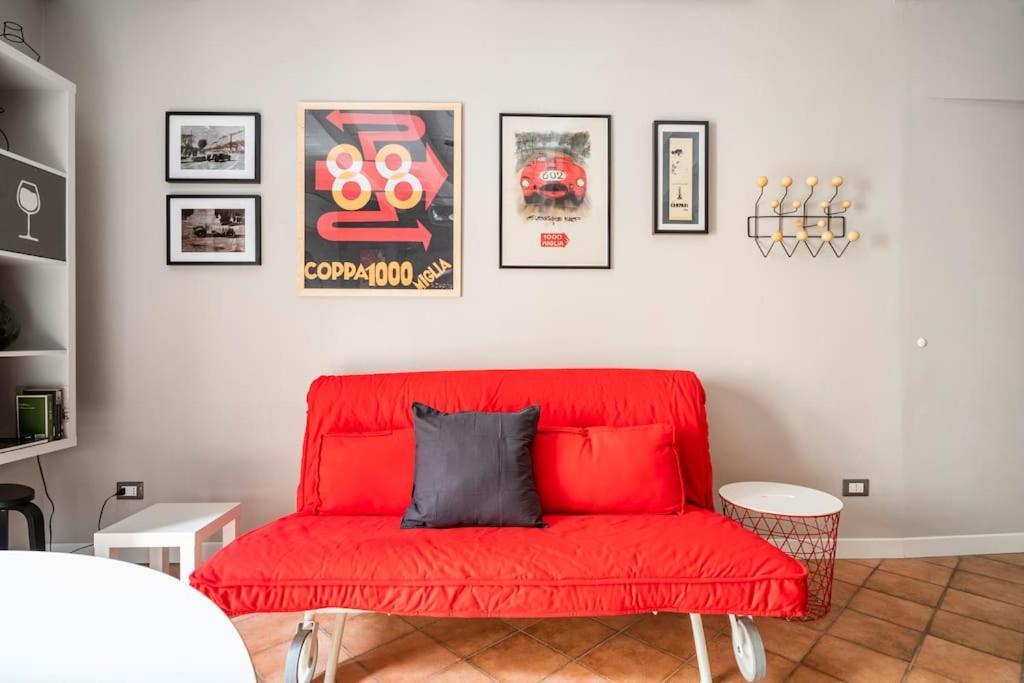 L'Atelier Del Centro: Tra Design, Storia E Fascino Apartment Brescia Bagian luar foto